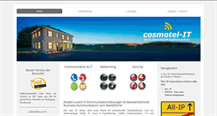 Desktop Screenshot of cosmotel.de